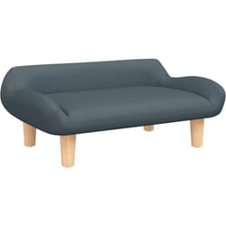 Vidaxl - Canapé pour enfants gris foncé 70x40x24 cm tissu