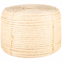 Cette corde en sisal 100 % naturel, avec sa haute résistance à la déchirure et à l'abrasion, est idéale pour un usage domesti ...