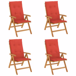 VidaXL 3196439, Terrace, Siège rembourré, Polyester, Rouge, 110 kg, 600 mm