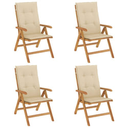 VidaXL 3196466 chaise d'extérieur Terrace Siège rembourré Polyester Beige