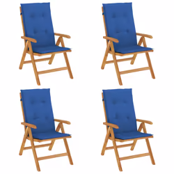 VidaXL 3196473, Terrace, Siège rembourré, Polyester, Bleu, 110 kg, 600 mm