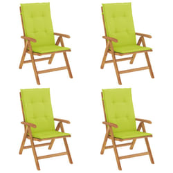 VidaXL 3196474 chaise d'extérieur Terrace Siège rembourré Polyester Vert