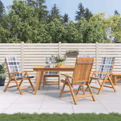 VidaXL 3196537 chaise d'extérieur Terrace Siège rembourré Polyester
