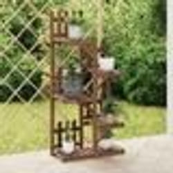 vidaXL Portant de bois de chauffage 80x28x86 cm acier inoxydable