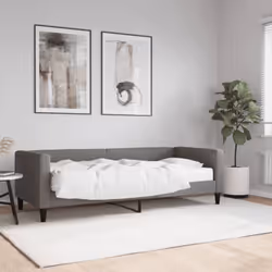 Ce lit de repos 2 en 1 avec matelas, servant à la fois de canapé et de lit, constitue un supplément pratique et accrocheur à  ...
