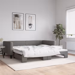 VidaXL 3196584 canapé lit sofa Gris