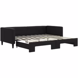 Ce lit de repos 2 en 1 avec lit gigogne, servant à la fois de canapé et de lit, constitue un supplément pratique et accrocheu ...