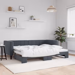 VidaXL 3196685 canapé lit sofa Gris