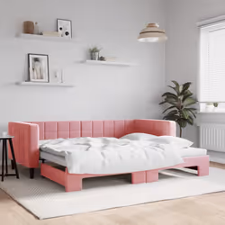 VidaXL 3196687 canapé lit sofa Rose