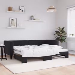 VidaXL 3196688 canapé lit sofa Noir