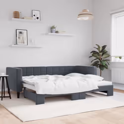 VidaXL 3196692 canapé lit sofa Gris
