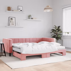 VidaXL 3196711 canapé lit sofa Rose - Vue supplémentaire 2