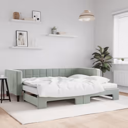 VidaXL 3196715 canapé lit sofa Gris