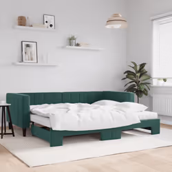 VidaXL 3196717 canapé lit sofa Vert