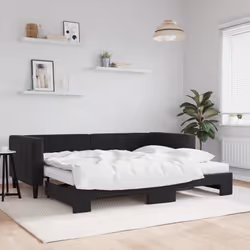 VidaXL 3196719 canapé lit sofa Noir