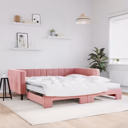VidaXL 3196725 canapé lit sofa Rose