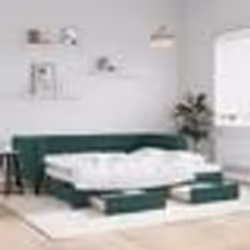 vidaXL Lit de jour avec gigogne et tiroirs sans matelas 80x200 cm - 80 x 200 cm