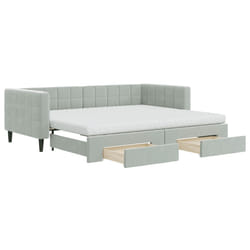 VidaXL 3196756 canapé lit sofa Gris