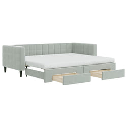 VidaXL 3196763 canapé lit sofa Gris