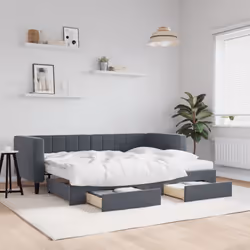 VidaXL 3196764 canapé lit sofa Gris