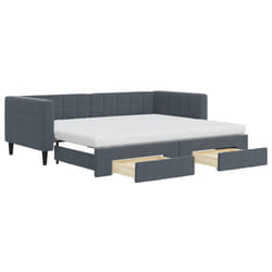 VidaXL 3196771 canapé lit sofa Gris