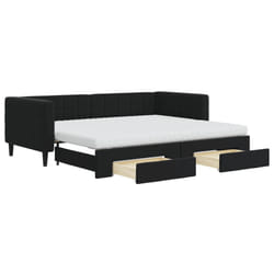 VidaXL 3196774 canapé lit sofa Noir