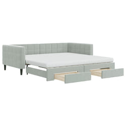 VidaXL 3196776 canapé lit sofa Gris
