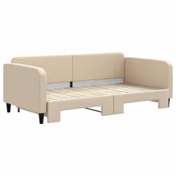 VidaXL 3196815 canapé lit sofa Crème
