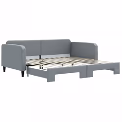 Ce lit de repos 2 en 1 avec lit gigogne, servant à la fois de canapé et de lit, constitue un supplément pratique et accrocheu ...