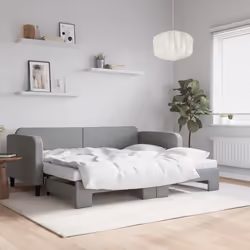 VidaXL 3196829 canapé lit sofa Gris