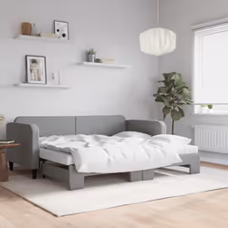 VidaXL 3196834 canapé lit sofa Gris