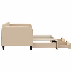 VidaXL 3196851 canapé lit sofa Crème - Vue supplémentaire 4