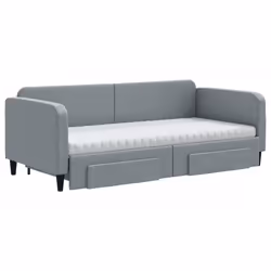 VidaXL 3196870 canapé lit sofa Gris
