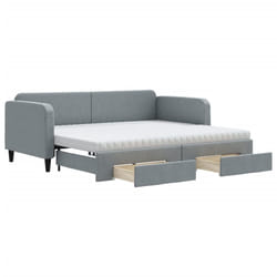 VidaXL 3196880 canapé lit sofa Gris