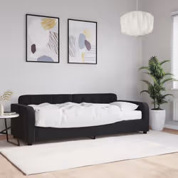 VidaXL 3196902 canapé lit sofa Noir