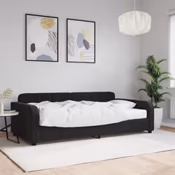 VidaXL 3196916 canapé lit sofa Noir