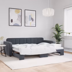 VidaXL 3196923 canapé lit sofa Gris