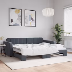 VidaXL 3196930 canapé lit sofa Gris