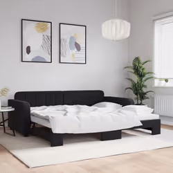 VidaXL 3196933 canapé lit sofa Noir