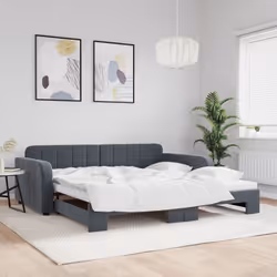 VidaXL 3196937 canapé lit sofa Gris