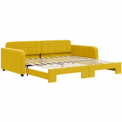 Ce lit de repos 2 en 1 avec lit gigogne, servant à la fois de canapé et de lit, constitue un supplément pratique et accrocheu ...