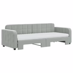 VidaXL 3196946 canapé lit sofa Gris