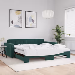 VidaXL 3196948 canapé lit sofa Vert