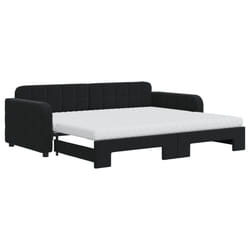 VidaXL 3196964 canapé lit sofa Noir
