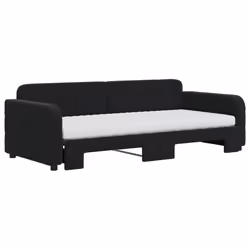 VidaXL 3196964 canapé lit sofa Noir