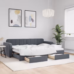 VidaXL 3196971 canapé lit sofa Gris
