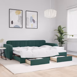 VidaXL 3196972 canapé lit sofa Vert
