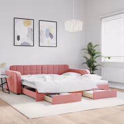 VidaXL 3196987 canapé lit sofa Rose