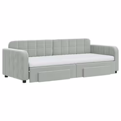 VidaXL 3196994 canapé lit sofa Gris