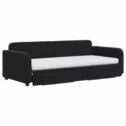 VidaXL 3196998 canapé lit sofa Noir